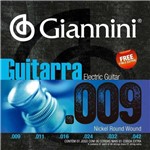 Ficha técnica e caractérísticas do produto Encordoamento de Guitarra Giannini 09 Geegst9