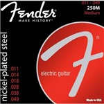 Ficha técnica e caractérísticas do produto Encordoamento Fender para Guitarra Aço 0.011 250m Niquelado