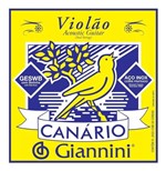 Ficha técnica e caractérísticas do produto Encordoamento Giannini Canário Violao Aço Geswb
