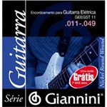 Encordoamento Giannini P Guitarra Geegst11 Media .011-.049 (Niquel)