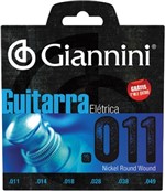 Ficha técnica e caractérísticas do produto Encordoamento Giannini para Guitarra 0.11 Geegst 11