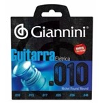 Ficha técnica e caractérísticas do produto Encordoamento Giannini para Guitarra 010 Nickel Geegst10