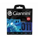Ficha técnica e caractérísticas do produto Encordoamento Giannini para Guitarra Geegst 11 (.011 - .049)