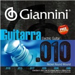 Ficha técnica e caractérísticas do produto Encordoamento Giannini para Guitarra GEEGST10 010 - 046