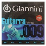 Ficha técnica e caractérísticas do produto Encordoamento Guitarra .009 Giannini GEEGST9