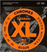 Ficha técnica e caractérísticas do produto Encordoamento Guitarra D'Addario Chromes 013 - ECG26