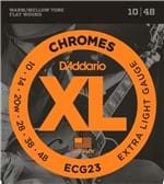 Ficha técnica e caractérísticas do produto Encordoamento Guitarra D'Addario Chromes 010 - ECG23