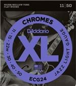 Ficha técnica e caractérísticas do produto Encordoamento Guitarra D'Addario Chromes 011 - ECG24