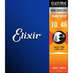 Ficha técnica e caractérísticas do produto Encordoamento Guitarra Elixir Nanoweb 010 Light