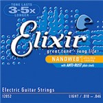 Ficha técnica e caractérísticas do produto Encordoamento Guitarra Elixir Nanoweb 12052 0,10