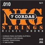 Ficha técnica e caractérísticas do produto Encordoamento Guitarra Nig N71 010/056 7cordas