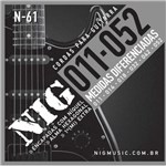 Ficha técnica e caractérísticas do produto Encordoamento NIG .011 Cordas de Guitarra 011 N61