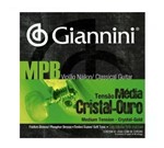 Ficha técnica e caractérísticas do produto Encordoamento P/ Violao Giannini Genwg Nailon Cristal/ouro