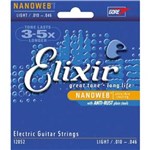 Ficha técnica e caractérísticas do produto Encordoamento para Guitarra Elixir .010 12052 Light