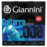 Ficha técnica e caractérísticas do produto Encordoamento para Guitarra Geegst8 008 - Giannini