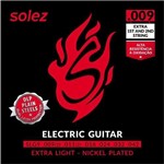 Ficha técnica e caractérísticas do produto Encordoamento para Guitarra Solez 009