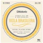 Ficha técnica e caractérísticas do produto Encordoamento para Viola Brasileira Cebolão Ré/boiadeira - Ej82A - D'a...