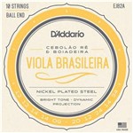 Ficha técnica e caractérísticas do produto Encordoamento para Viola Brasileira Daddario Ej82a Cebolão Ré e Boiadeira