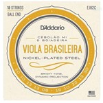Ficha técnica e caractérísticas do produto Encordoamento para Viola Brasileira Daddario, Mi EJ 82C