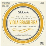 Ficha técnica e caractérísticas do produto Encordoamento para Viola Brasileira EJ-82B - DAddario - D Addario