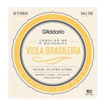 Ficha técnica e caractérísticas do produto Encordoamento para Viola Brasileira Ej82A D"Addario