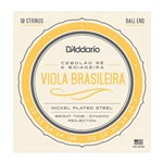 Ficha técnica e caractérísticas do produto Encordoamento para Viola Brasileira EJ82A - Cebolao RE / Boiadeira - D"Addario - D'Addario