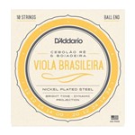 Ficha técnica e caractérísticas do produto Encordoamento para Viola Brasileira EJ82A - Cebolao RE / Boiadeira - D"addario