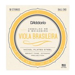 Ficha técnica e caractérísticas do produto Encordoamento para Viola Brasileira Ej82a - Cebolão Ré / Boi - D"Addario