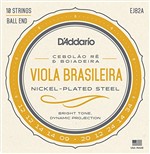 Ficha técnica e caractérísticas do produto Encordoamento para Viola Brasileira Ej82a - Cebolão Ré/boiadeira