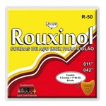 Ficha técnica e caractérísticas do produto Encordoamento para Violão Aço Chenille Rouxinol R50