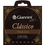 Ficha técnica e caractérísticas do produto Encordoamento para Violão de Nylon 65/35 Tensão Leve Bronze Prateado - Genwpl - Giannini
