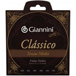 Ficha técnica e caractérísticas do produto Encordoamento Para Violão Genwpm Série Clássico Nylon Média Giannini