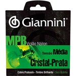 Ficha técnica e caractérísticas do produto Encordoamento para Violão Genws Serie Mpb Nylon Medio Giannini