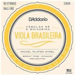 Ficha técnica e caractérísticas do produto Encordoamento Profissional para Viola Brasileira D`addario EJ82A Cebolão Boiadeira em Ré