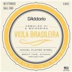 Ficha técnica e caractérísticas do produto Encordoamento Viola Brasileira Mi D' Addario Ej82C