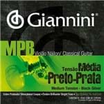 Ficha técnica e caractérísticas do produto Encordoamento Violao Giannini Genwbs Mpb Preto Prata