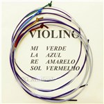 Ficha técnica e caractérísticas do produto Encordoamento Violino Mauro Calixto Padrão 1/2