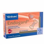 Endogard 30 Kg Vermifugo Cães Virbac - Caixa 2 Comprimidos