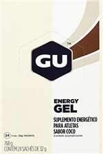 Ficha técnica e caractérísticas do produto Energy Gel - 24 Sachês 32g Coco, GU
