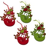 Ficha técnica e caractérísticas do produto Enfeite de Árvore em Feltro POP, Kit com 4 Unidades - Christmas Traditions