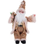 Ficha técnica e caractérísticas do produto Enfeite Decorativo Papai Noel 45cm - Santini Christmas