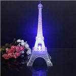 Ficha técnica e caractérísticas do produto Enfeite Torre Eiffel Acrílico com Led