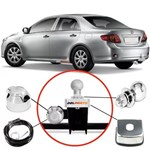 Ficha técnica e caractérísticas do produto Engate Reboque Rabicho Toyota Corolla 2008 Até 2014 - 400kg de Tração