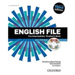 Ficha técnica e caractérísticas do produto English File Pre-intermediate - Student's Book With Itutor - Third Edition - Oxford University Press