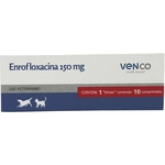 Ficha técnica e caractérísticas do produto Enrofloxacino Comprimido Vencofarma 150mg