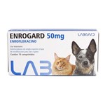 Ficha técnica e caractérísticas do produto Enrogard Labgard 50mg P/ Cães e Gatos C/10 Comprimidos