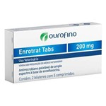 Ficha técnica e caractérísticas do produto Enrotrat Tabs - 10 Comprimidos de 200mg - Ouro Fino