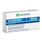 Ficha técnica e caractérísticas do produto Enrotrat Tabs - 10 Comprimidos de 100mg - Ouro Fino
