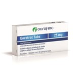 Ficha técnica e caractérísticas do produto Enrotrat Tabs Ourofino 10 Comprimidos de 25mg