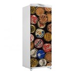 Ficha técnica e caractérísticas do produto Envelopamento de Geladeira Porta Tampas de Cerveja Mod6 150X60cm